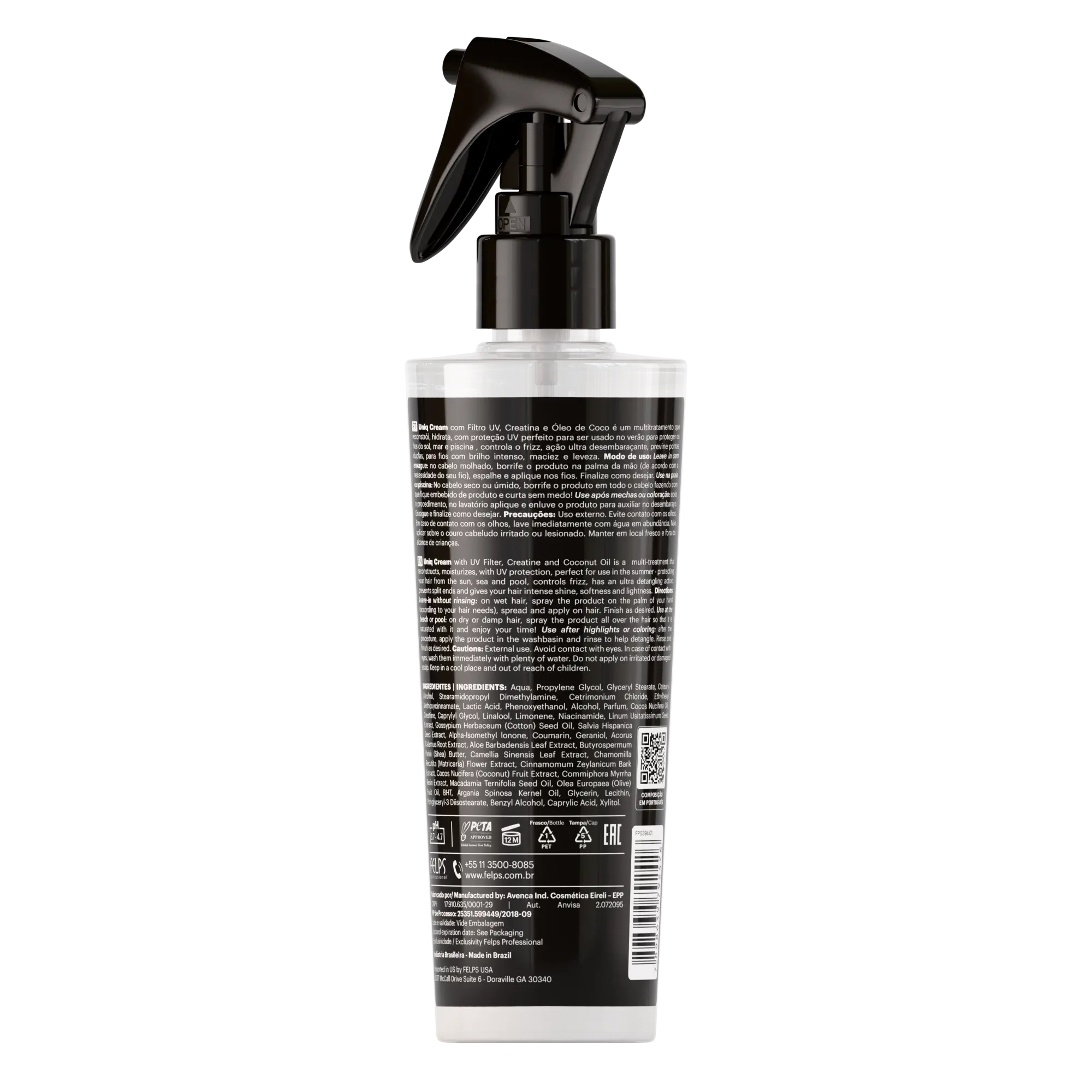 Felps Professional Uniq Cream Trattamento Multi-Azione 9 in 1   keratinbooms.myshopify.com