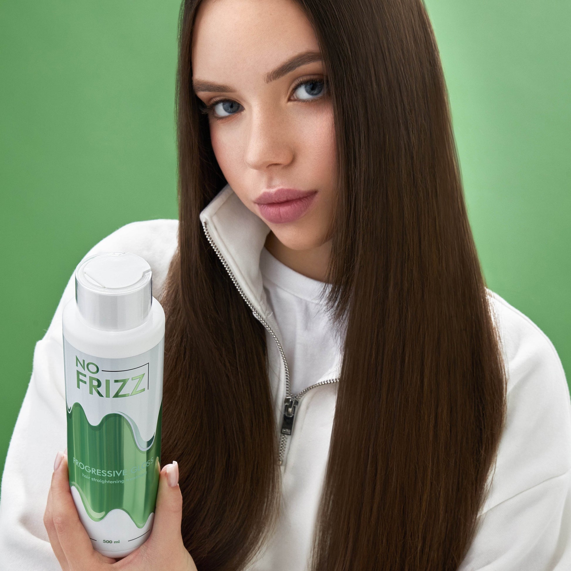 NO FRIZZ PROGRESSIVE GLOSS – Cheratina Trattamento Medio per Ricci Mossi e Spessi - Keratinbooms