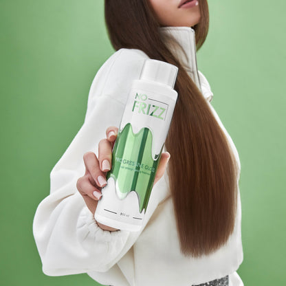 NO FRIZZ PROGRESSIVE GLOSS – Cheratina Trattamento Medio per Ricci Mossi e Spessi - Keratinbooms