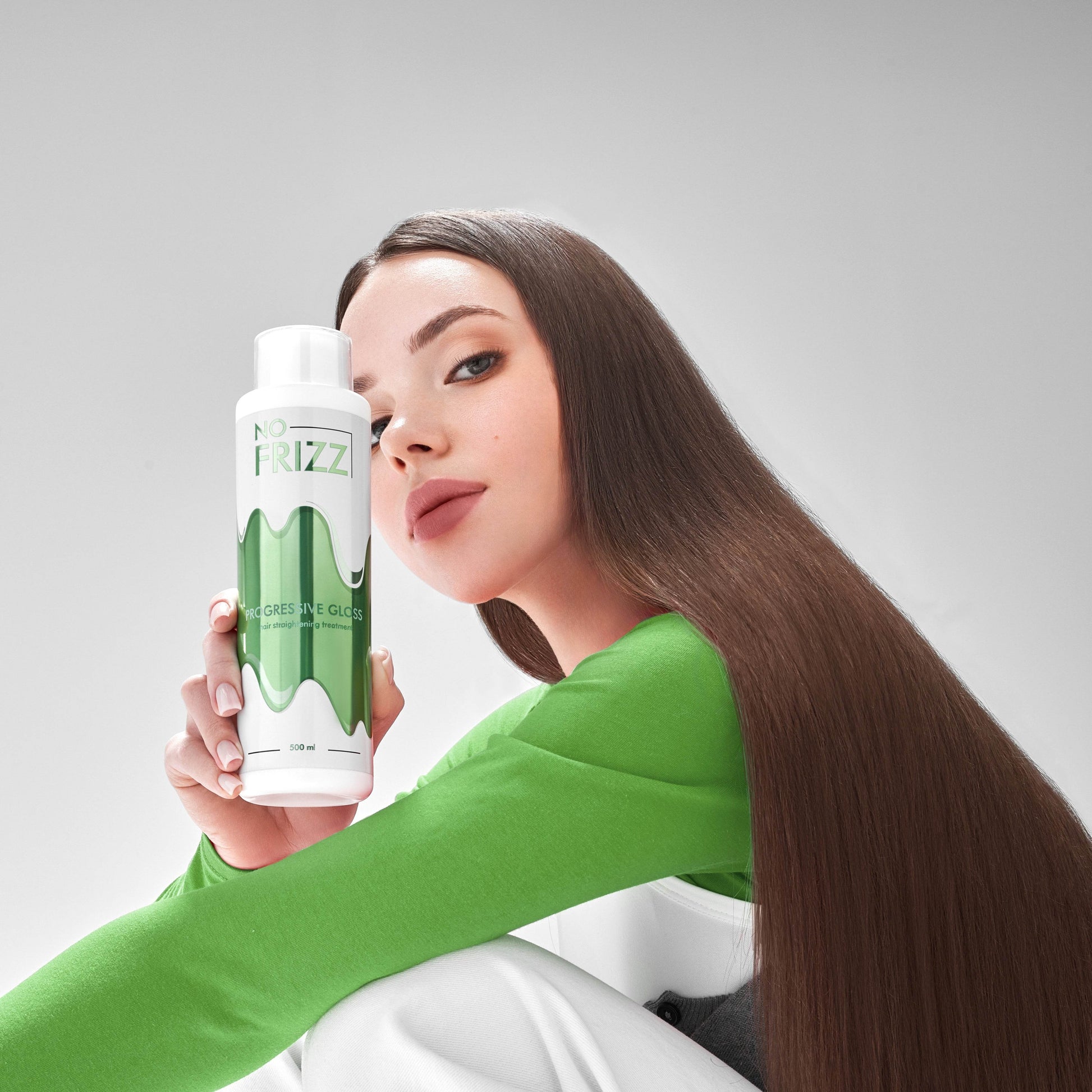 NO FRIZZ PROGRESSIVE GLOSS – Cheratina Trattamento Medio per Ricci Mossi e Spessi - Keratinbooms