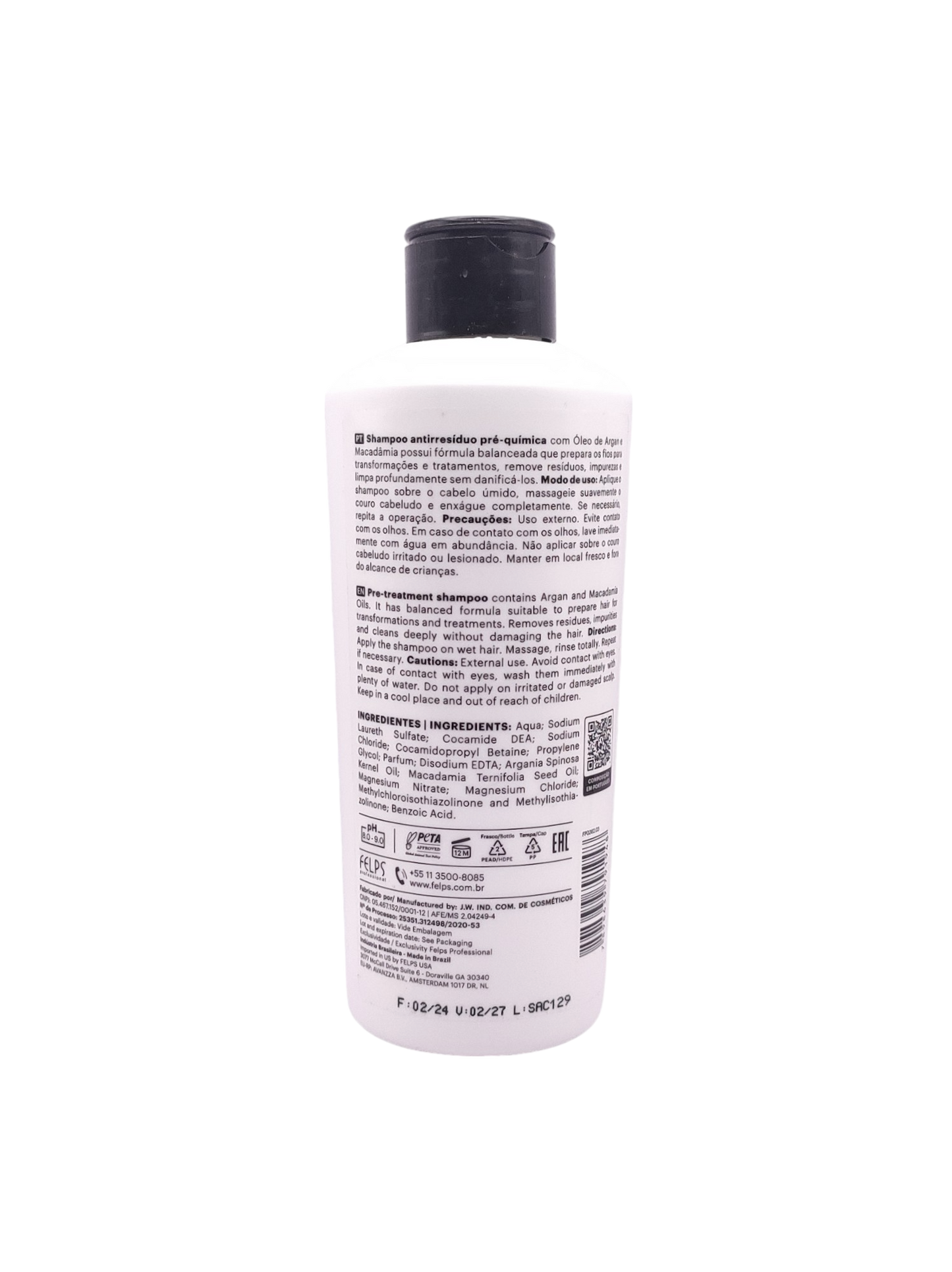 Shampoo Purificante Anti-residuo Preparatore