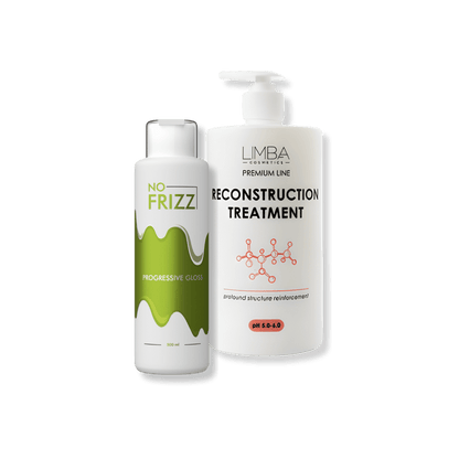 Offerta Kit: NO FRIZZ PROGRESSIVE GLOSS con Trattamento Ricostruzione Intensa Limba in omaggio