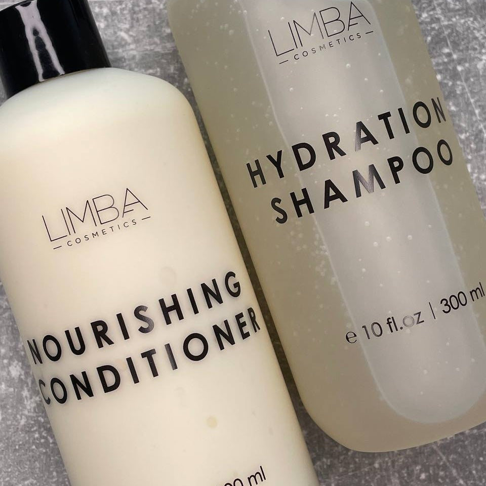 Acquista Balsamo Nutriente e Shampoo Idratante Limba Cosmetics - Linea completa per capelli secchi e danneggiati