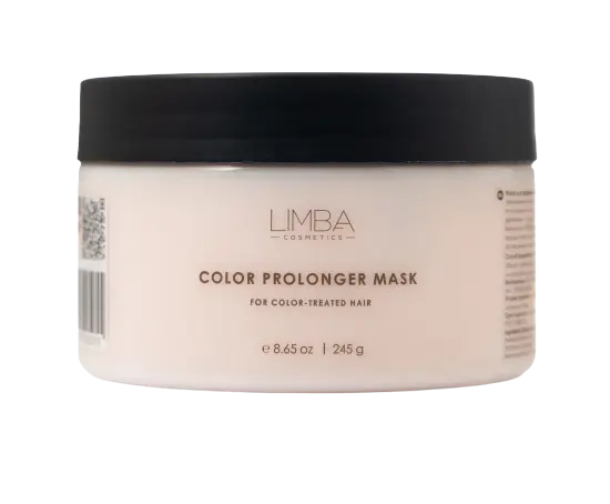 Maschera Allunga Colore Limba Cosmetics 245ml - Con olio di avocado e cheratina per capelli colorati