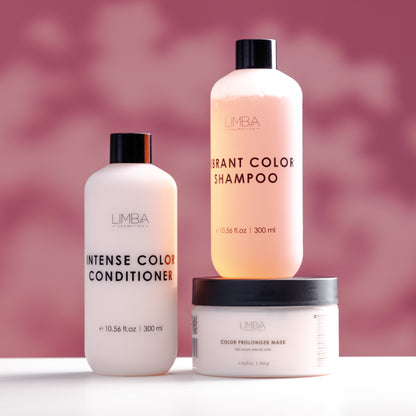 Linea completa Allunga Colore Limba Cosmetics - Sistema di cura professionale per capelli tinti