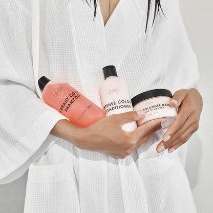 Linea completa Allunga Colore Limba Cosmetics - Sistema di cura professionale per capelli tinti