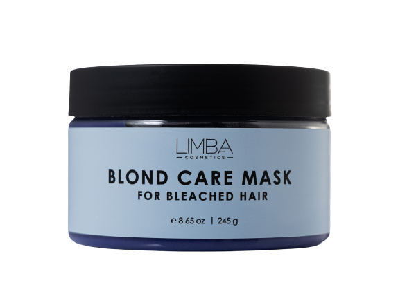 Acquista Maschera Biondo Perfetto Limba Cosmetics - Neutralizza toni gialli - Isolata su sfondo bianco