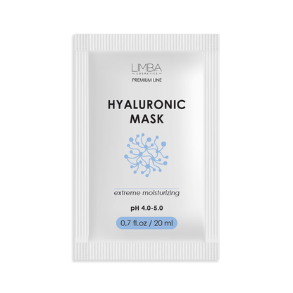 Acquista Maschera Idratante all'Acido Ialuronico Limba Cosmetics - Nutrizione intensa per capelli setosi - Sachet monouso