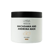 Acquista Maschera Nutri-Intensa Limba Cosmetics con Oli di Macadamia e Andiroba - Trattamento Rigenerante