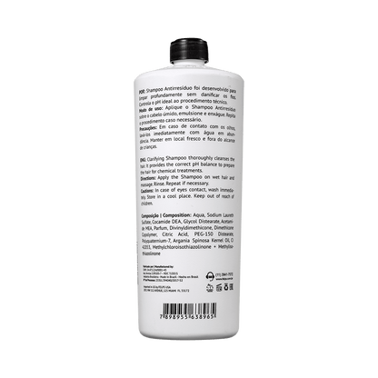 Shampoo Purificante Anti-residuo Preparatore